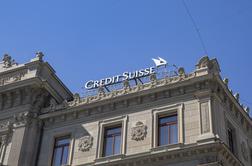 Delnice Credit Suisse znova strmoglavile