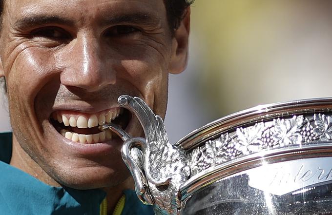 Rafael Nadal je v svoji karieri že 14-krat zmagal na OP Francije. | Foto: Reuters