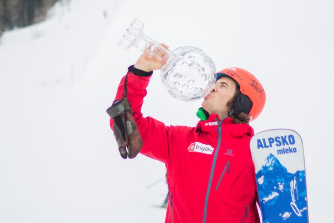 Žan Košir je veliki kristalni globus osvojil v sezoni 2014/15. | Foto: Sportida