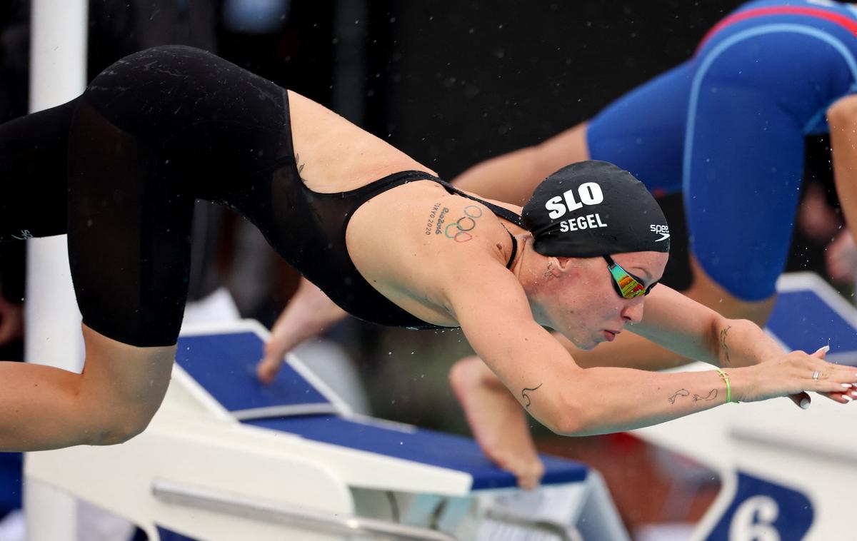 Janja Šegel | Janja Šegel je priplavala do treh zmag. | Foto Reuters