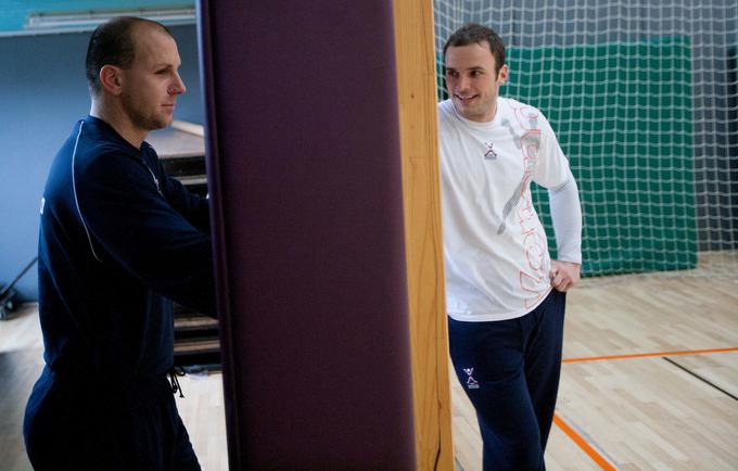 Z Urošem Zormanom sta bila v reprezentanci nekaj časa "cimra", zdaj pa spet sodelujeta v strokovnem štabu. | Foto: Vid Ponikvar/Sportida