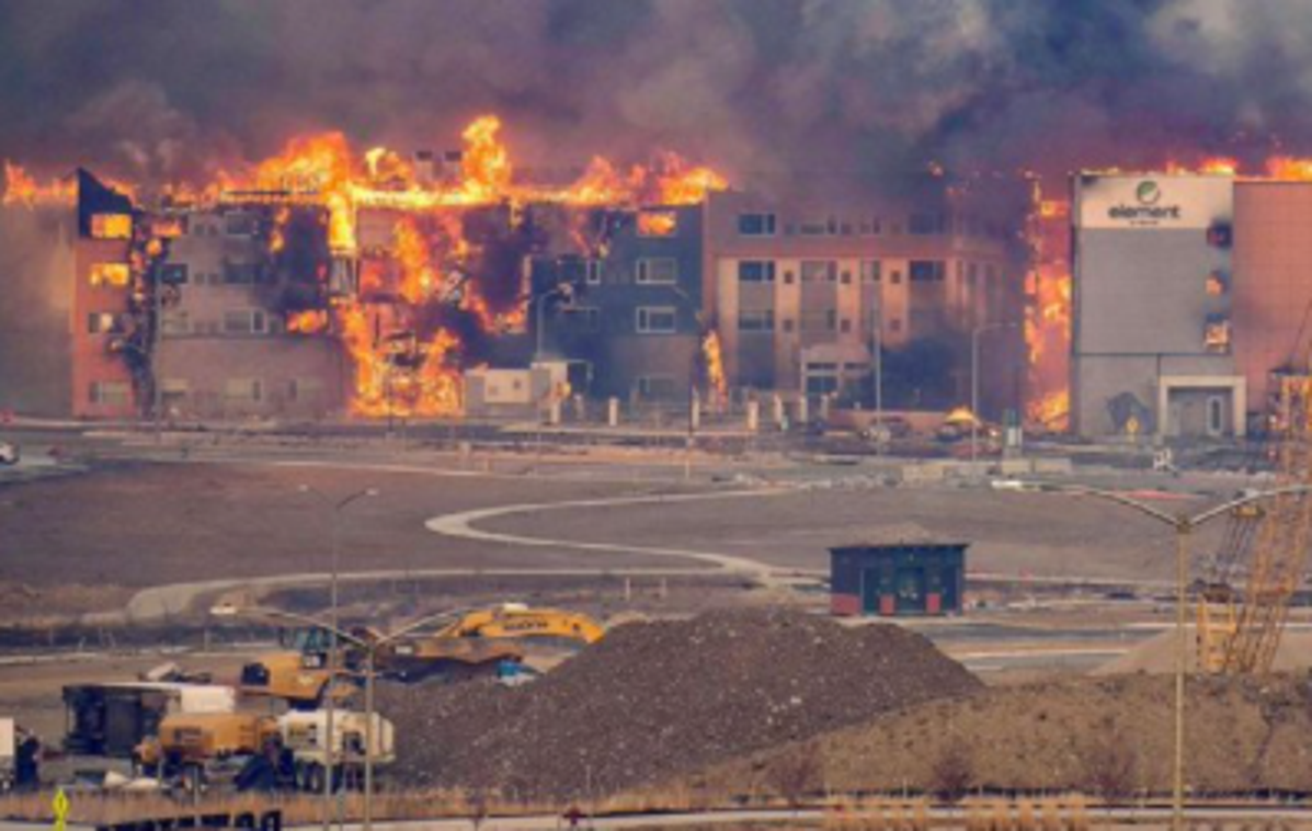 Požar | "Vetrovi s hitrostjo do 169 kilometrov na uro širijo ogenj po vsej regiji. Ta ogenj je sila narave," je na konferenci povedal guverner Jared Polis.  | Foto Twitter