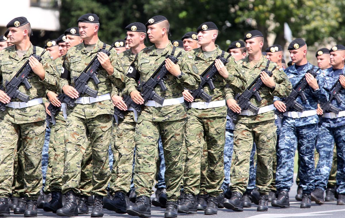 hrvaška vojska hrvaški vojaki | 21-letnik je bil pripadnik hrvaške vojske.  | Foto STA