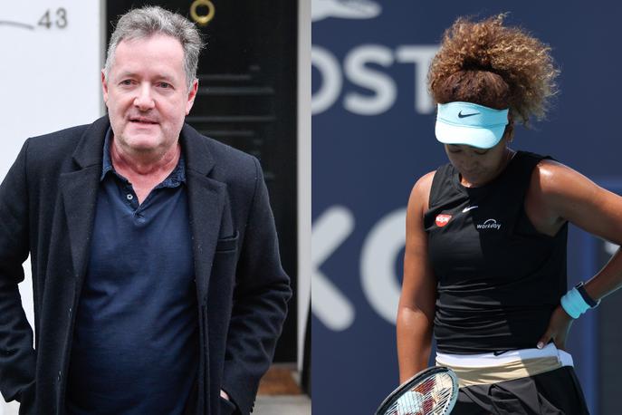 Piers Morgan | Naomi je včeraj prek Twitterja sporočila, da zapušča turnir. | Foto Reuters