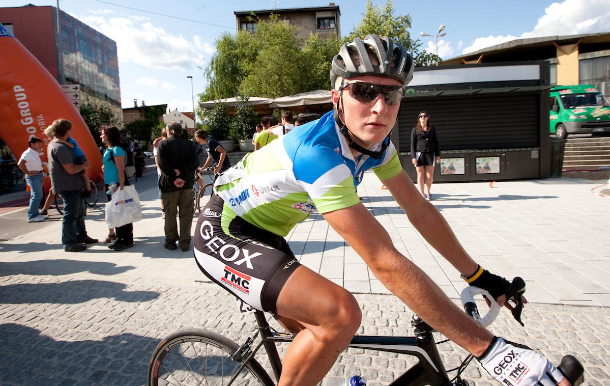 Marko Kump | Marko Kump je leta 2011 kolesaril za španski Geox. | Foto Vid Ponikvar