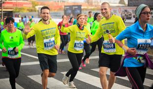 Z udeležbo na ljubljanskem maratonu so zbrali štiri tisoč evrov za otroke