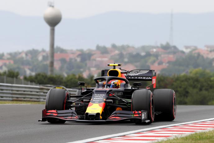 Pierre Gasly | Na drugem prostem treningu na Hungaroringu sta bila najhitrejša dirkača Red Bulla, Pierre Gasly (na sliki) in Max Verstappen. | Foto Reuters