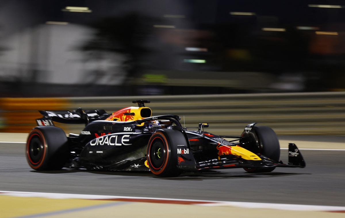 Bahrajn Max Verstappen Red Bull | Max Verstappen nadaljuje, kjer je novembra končal – v najboljšem položaju za svojo 55. zmago. | Foto Reuters