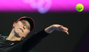 Iga Swiatek še naprej na čelu lestvice WTA