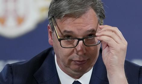 Srbska premierka ponudila odstop, Vučić napovedal možnost predčasnih volitev