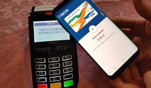 Mobilne denarnice (počasi) nadomeščajo plačilne kartice