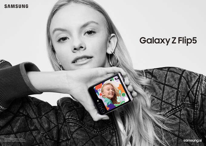 Galaxy Z Flip5_Lifestyle Visual_Female 2_2P_CMYK_230609 SLO | Foto: Samsung