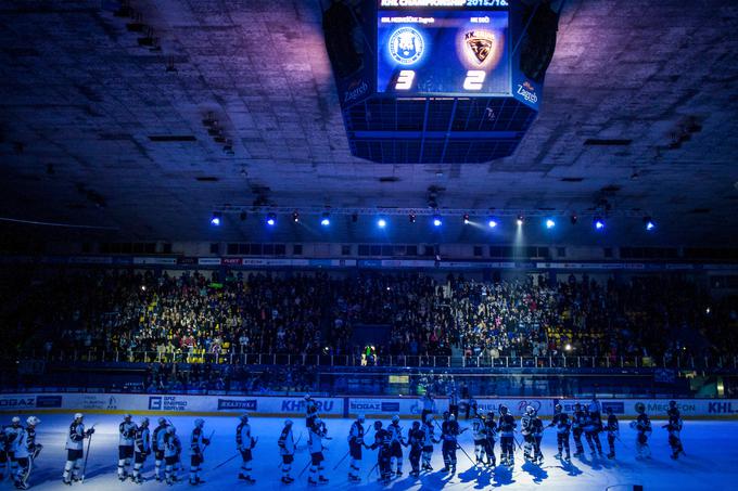 V Zagrebu so doživeli tako blišč kot bedo v ligi KHL. Nekoč je na tekme hodilo šest tisoč navijačev, danes polovica manj. | Foto: Urban Urbanc/Sportida