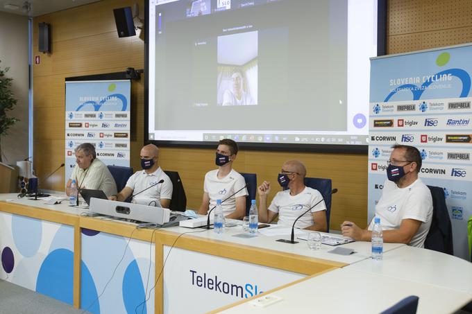 Dogajanje na prvenstvu so predstavili na novinarski konferenci v prostorih Telekoma Slovenije. | Foto: Bojan Puhek