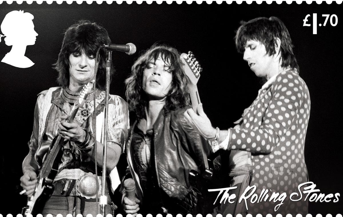 Rolling Stones znamke Britanska kraljeva pošta | Znamke bodo v prodaji od 20. januarja. | Foto Reuters