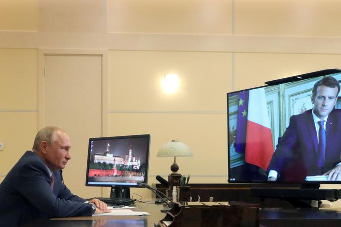 Macron in Putin | Foto Reuters