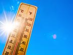 vročina, termometer, poletje, visoke tremperature