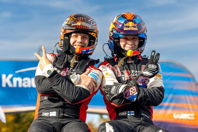 Kalle Rovanpera in Jonne Halttunen - nepremagljiva dvojica v svetovnem reli prvenstvu | Foto: Red Bull