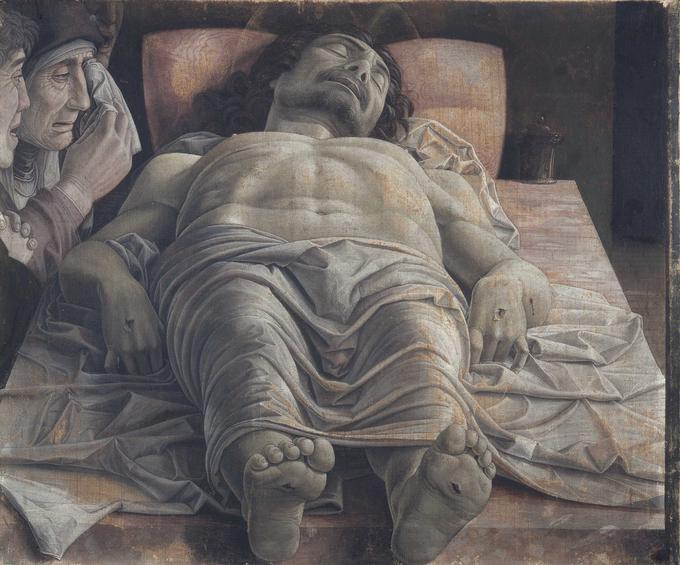 Objokovanje Kristusa, renesančni mojster Andrea Mantegna | Foto: Andrea Mantegna