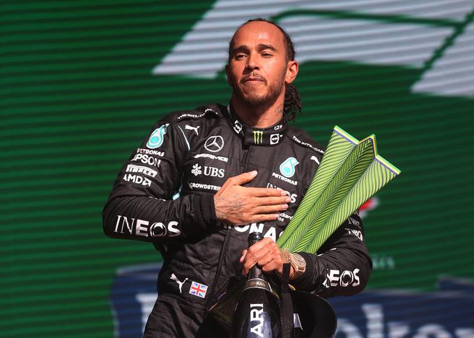 Hamilton je brez zmage dve sezoni.  | Foto: Reuters