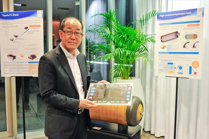 Oče toyote mirai glavni inženir Yoshikazu Tanaka za Siol.net o prihodnosti vodika: odprli smo 5680 patentov! | Foto: 