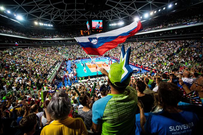Tretji turnir lige narodov bo v Stožicah med 18. in 23. junijem. Slovenci si lahko olimpijske igre zagotovijo že pred njim. | Foto: Grega Valančič/Sportida