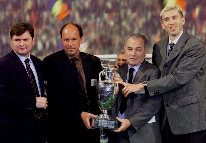 V skupini Eura 2000 so se kot selektorji spopadli Jose Antonio Camacho (Španija), Nils Johan Semb (Norveška), Vujadin Boškov (ZR Jugoslavija) in Srečko Katanec (Slovenija). | Foto: Reuters