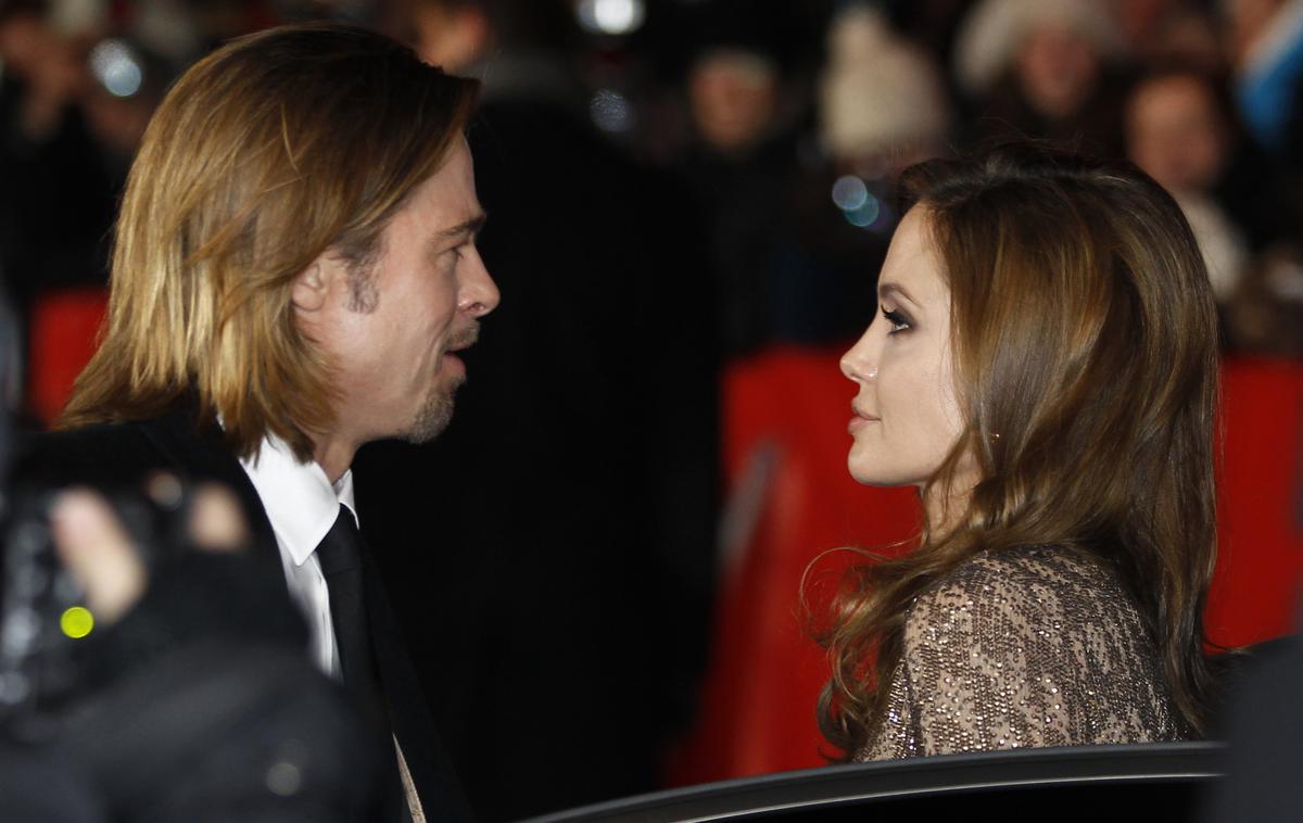 Angelina Jolie Brad Pitt | Angelina Jolie je leta 2016 po 12 letih zakona z Bradom Pittom vložila ločitvene dokumente. | Foto Guliverimage/AP