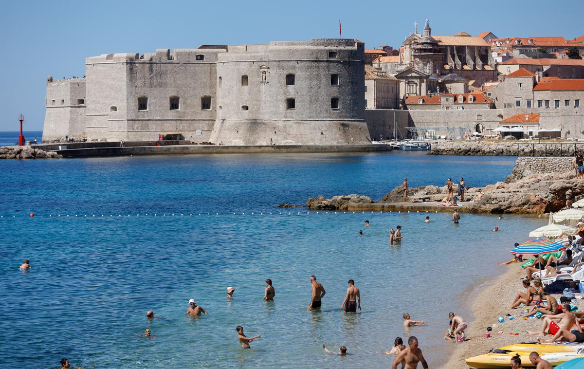 Dubrovnik | Hrvaško je zajel nov vročinski val. Vročina, ki se bo do konca tedna še stopnjevala, bo predvidoma zajela tudi nekatere dele v notranjosti države. | Foto Reuters