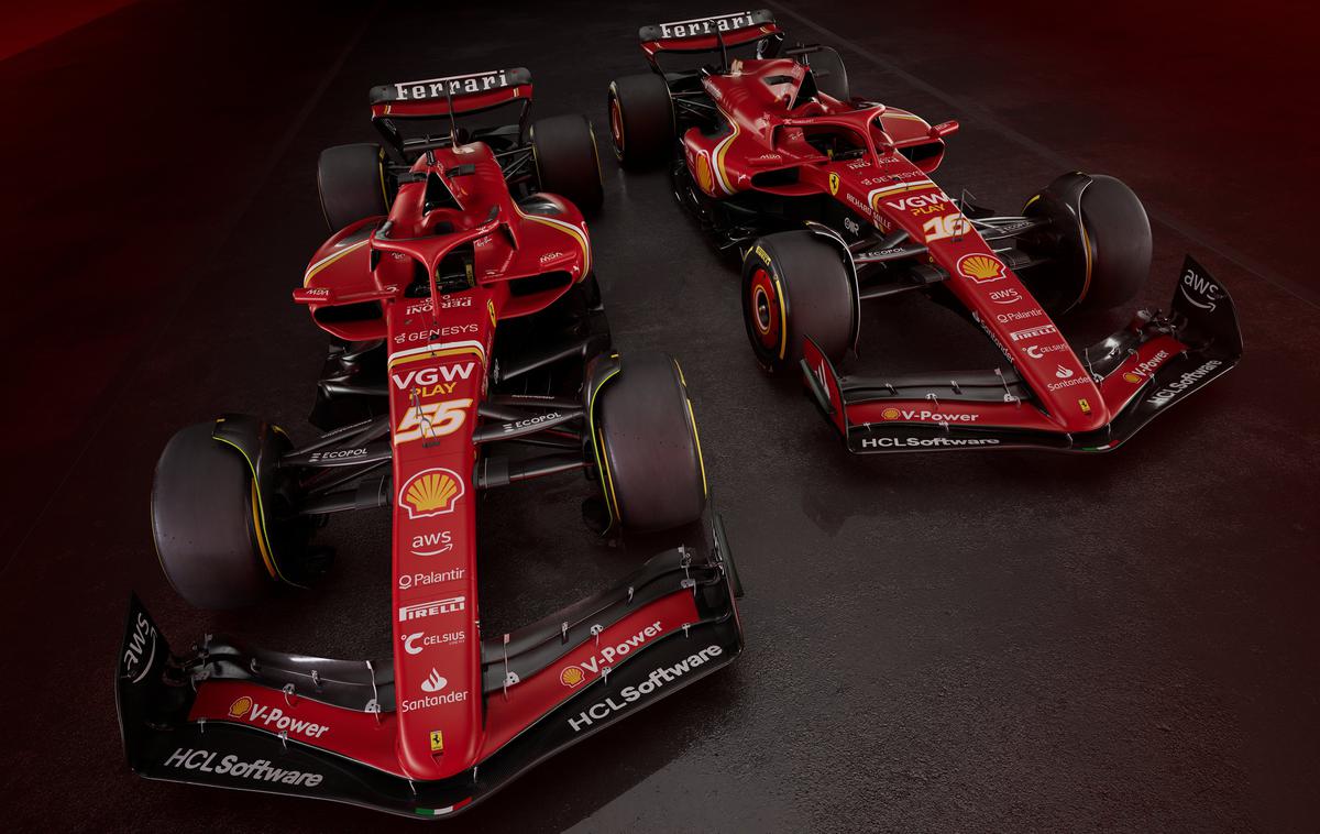 Ferrari SF-24 | Ferrari SF-24, s katerim si Charles Leclerc in Carlos Sainz želita še kaj več kot le zmago ali dve. | Foto Ferrari