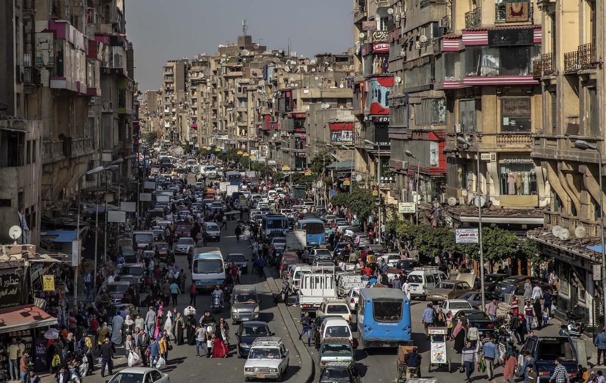 Egiptovsko glavno mesto Kairo | Egipt trenutno pestita huda gospodarska kriza in visoka inflacija. | Foto Guliverimage
