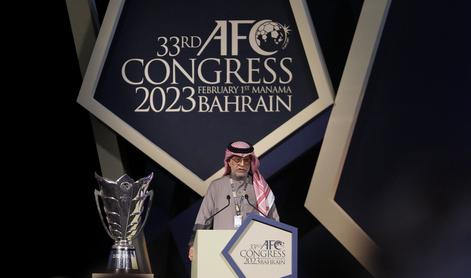Bahrajnski šejk ostaja na čelu azijskega nogometa