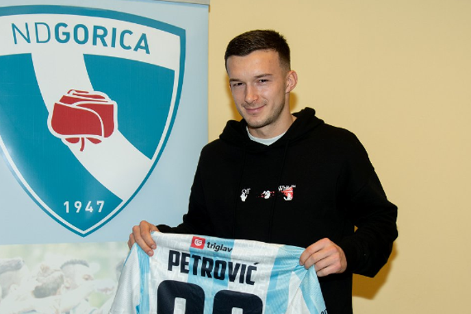 Zvonimir Petrović | Zvonimir Petrović je postal polnopravni član slovenskega nogometnega kluba Gorica. | Foto NK Gorica