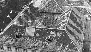 Porušena palača, ki jo je Prešeren označil za "hudičevo hišo"