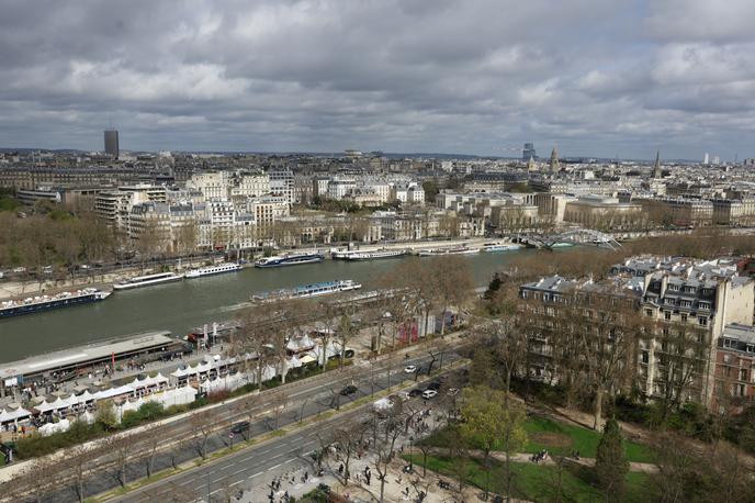 Pariz, olimpijske igre | Naravovarstvene organizacije že dlje časa opozarjajo, da je Sena, ki teče skozi mesto, obremenjena z izpusti fekalij. | Foto Guliverimage