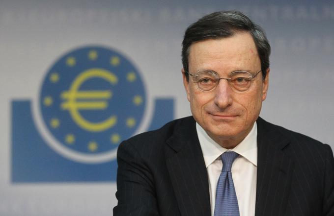 Mario Draghi, guverner ECB | Foto: Reuters