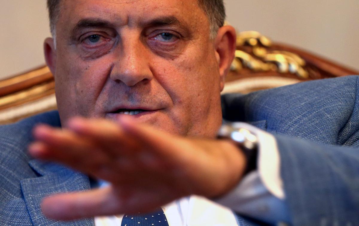Milorad Dodik | Dodikov najmočnejši zaveznik je ruski predsednik Vladimir Putin. | Foto Reuters