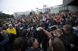 Protestniki znova zavzeli ljubljanske ulice #foto #video