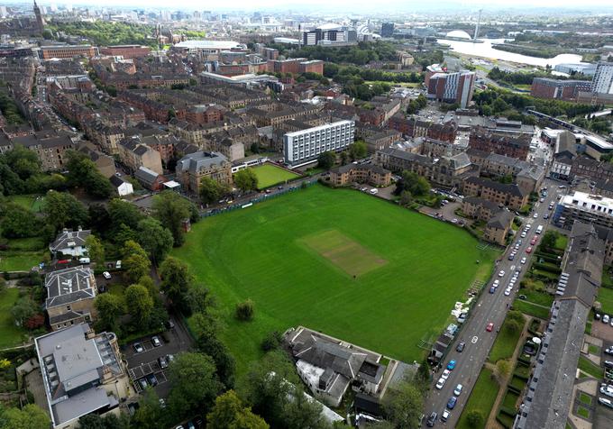 Škotska in Anglija sta se prvič pomerili pred 151 leti na igrišču Hamilton Crescent Cricket Ground v Glasgowu. | Foto: Reuters