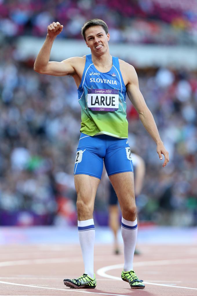 V slovenskem dresu je nastopil na olimpijskih igrah v Londonu. | Foto: Getty Images