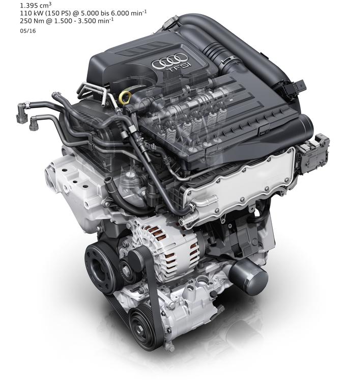 Audi A3 sportback 1,4 TFSI sport S-tronic - motor | Foto: Audi