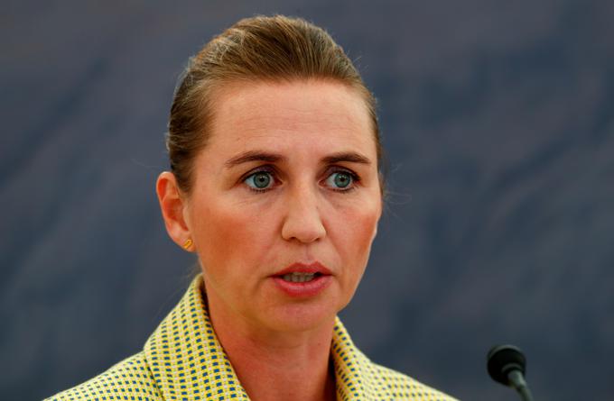 Danska premierka je izrazila presenečanje ob odpovedi obiska ameriškega predsednika.  | Foto: Reuters
