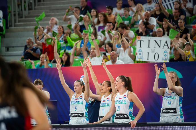 slovenska ženska košarkarska reprezentanca Slovenija : Francija | Slovenke bodo prvo tekmo v kvalifikacijah odigrale 9. novembra. | Foto Siniša Kanižaj/Sportida