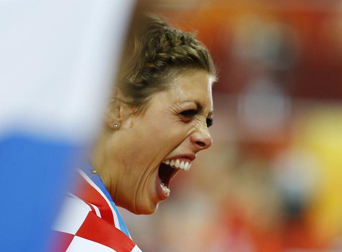 Do svetovnega rekorda, ki ga ima v lasti še vedno legendarna Bolgarka Stefka Kostadinova, ji je zmanjkal le en centimeter. | Foto: Reuters