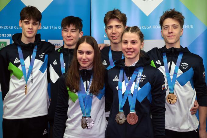 mladi olimpijci | Foto: Bor Slana/STA