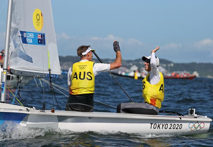 Avstralca sta olimpijska prvaka v razredu 470 | Foto: Reuters