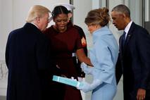 Melania Trump in Michelle Obama