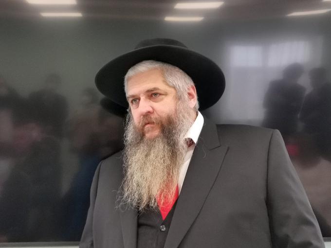 Glavni ukrajinski in kijevski rabin Moše Azman | Foto: Srdjan Cvjetović