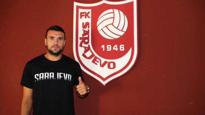 Avgusta 2018 se je prvič podal v tujino in okrepil FK Sarajevo, s katerim je bil dvakrat bosanski prvak. | Foto: fksarajevo.ba