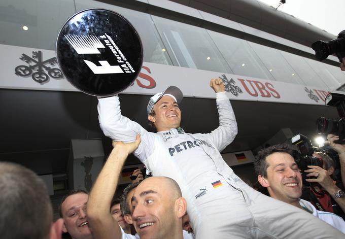 Nico Rosberg je leta 2012 Mercedesu pridirkal prvo zmago v novem obdobju nemškega avtomobilskega giganta v formuli 1. | Foto: Guliverimage
